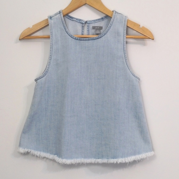 Aerie Denim Tank Top XS - Picture 1 of 8